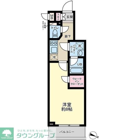 LUMEED中村北の物件間取画像